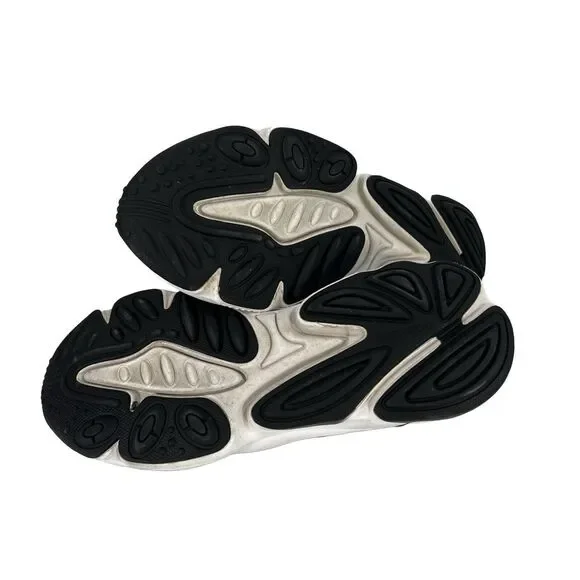 adidas Men's Black Ozweego Adiprene Lace Up Athletic Sneakers - 10 - Picture 7 of 8